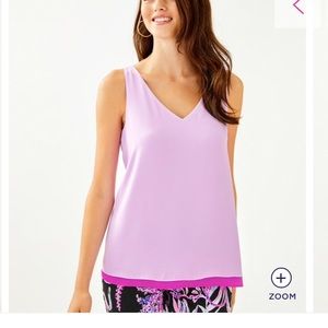 LILLY PULITZER FLORIN REVERSIBLE TANK TOP